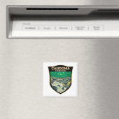 Caledonia State Park Pennsylvania  Badge Magneet (Insitu (Vaatwasser))