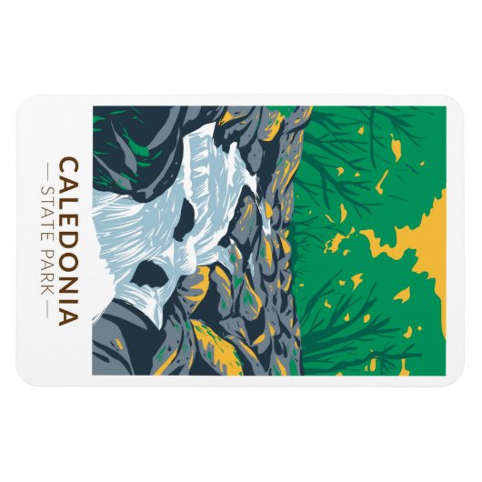 Caledonia State Park Pennsylvania  Magneet (Horizontaal)