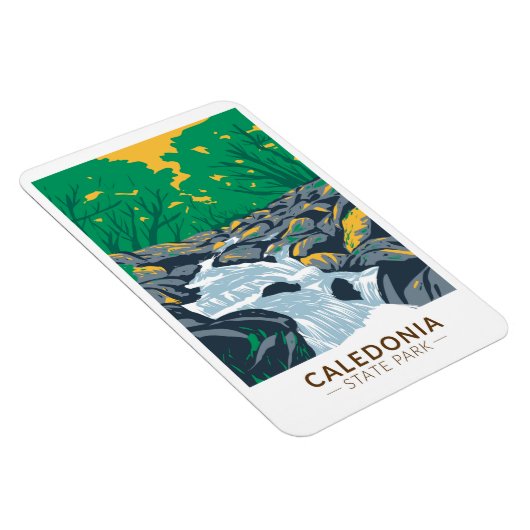 Caledonia State Park Pennsylvania  Magneet (Rechterzijde)