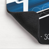 Caledonian Sleeper Londen Schotland reisposter Muismat (Hoek)