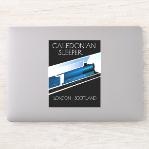 Caledonian Sleeper Londen Schotland reisposter Sticker