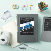 Caledonian Sleeper Londen Schotland reisposter Sticker (iPad Cover)