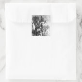 Caledonians of Picts Vierkante Sticker (Tas)