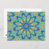 Caleidoscoop 2013 Briefkaart kalender (Voorkant / Achterkant)