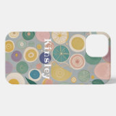 Caleidoscoop droom gepersonaliseerd iPhone hoesje (Achterkant horizontaal)