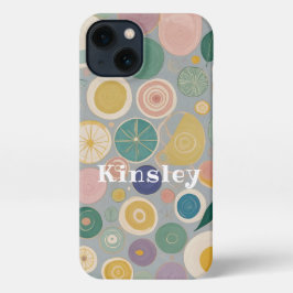 Caleidoscoop droom gepersonaliseerd iPhone 13 hoesje