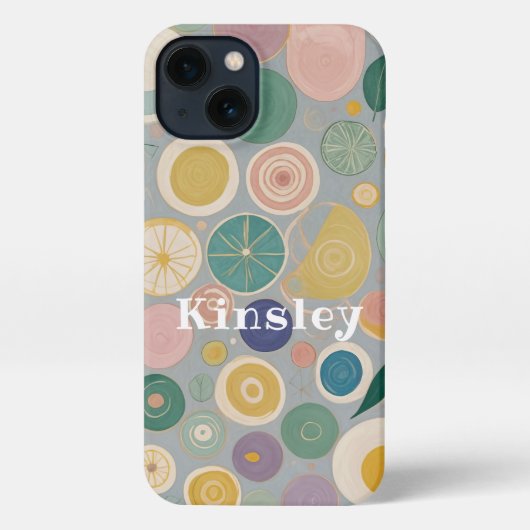 Caleidoscoop droom gepersonaliseerd iPhone hoesje (Achterkant)