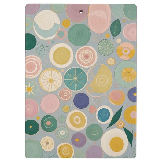 Caleidoscoop droom gepersonaliseerd klembord (Achterkant)