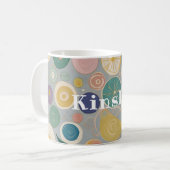 Caleidoscoop droom gepersonaliseerd koffiemok (Voorkant links)