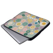 Caleidoscoop droom gepersonaliseerd laptop sleeve (Voorkant onderkant)