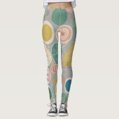 Caleidoscoop droom gepersonaliseerd leggings (Voorkant)