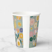 Caleidoscoop droom gepersonaliseerd papieren bekers (Rechts)