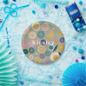 Caleidoscoop droom gepersonaliseerd papieren bordje (Feest)