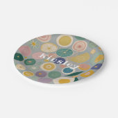 Caleidoscoop droom gepersonaliseerd papieren bordje (Gekanteld)