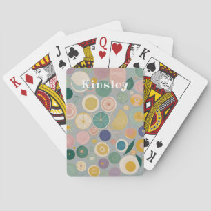 Caleidoscoop droom gepersonaliseerd pokerkaarten