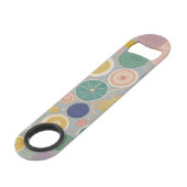 Caleidoscoop droom gepersonaliseerd speed flessenopener (Achterkant Gekanteld)