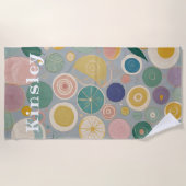 Caleidoscoop droom gepersonaliseerd strandlaken (Voorkant)