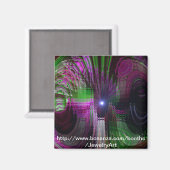 Caleidoscoop Droom Magneet (Voorkant / Achterkant)