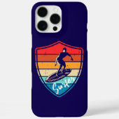 Caleidoscoop in blauw Case-Mate iPhone case (Achterkant)