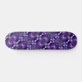 Caleidoscoop Paarse Abstracte fractale psychedelic Persoonlijk Skateboard (Horizontaal)