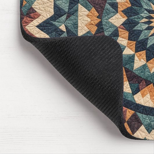 caleidoscoop-quiltpatroon muismat (Hoek)