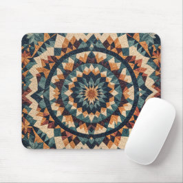 caleidoscoop-quiltpatroon muismat