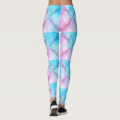caleidoscoop stars-pastel leggings (Achterkant)