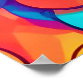 Caleidoscoop van circulaire dromen poster (Hoek)