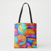 Caleidoscoop van Ocean Shells Tote Bag (Voorkant)