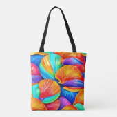 Caleidoscoop van Ocean Shells Tote Bag (Achterkant)