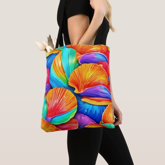 Caleidoscoop van Ocean Shells Tote Bag (Dichtbij)