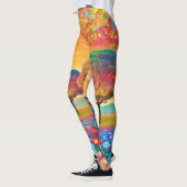 caleidoscoop van Sunset Natuur Leggings (Links)