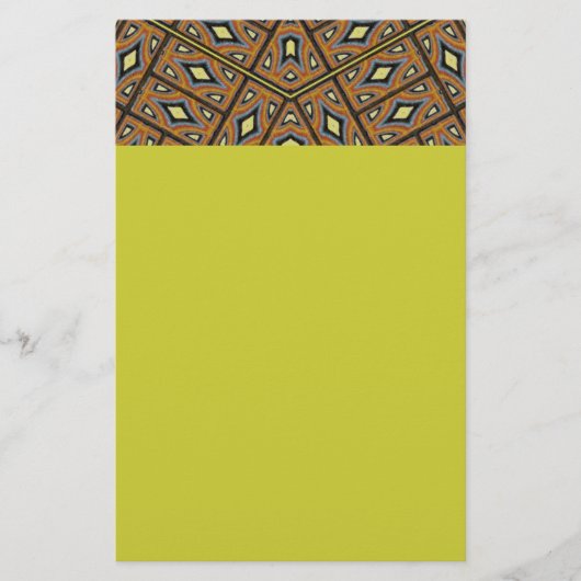 caleidoscoop voor Afrikaanse bakstenen Briefpapier (Voorkant)