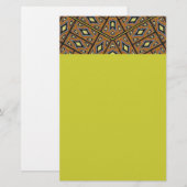 caleidoscoop voor Afrikaanse bakstenen Briefpapier (Voorkant / Achterkant)