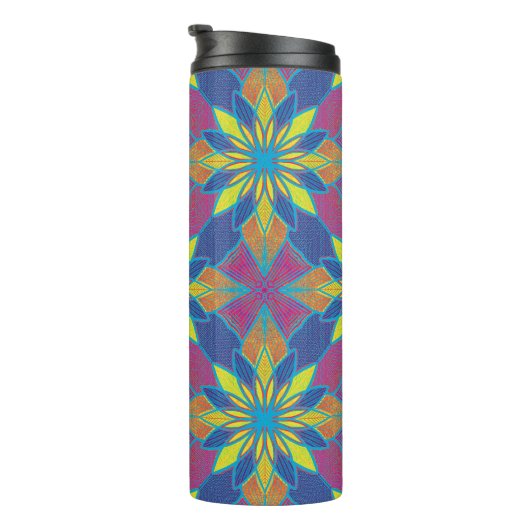 caleidoscopische thermische tuimelaar thermosbeker (Geroteerd rechts)