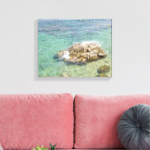 Calella de Palafrugell Canvas Afdruk (Insitu (Woonkamer))