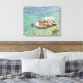 Calella de Palafrugell Canvas Afdruk (Insitu (Slaapkamer))