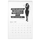 Calendar 2018  - your most fabulous year yet! kalender (Feb 2027)