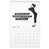 Calendar 2018  - your most fabulous year yet! kalender (Jan 2027)