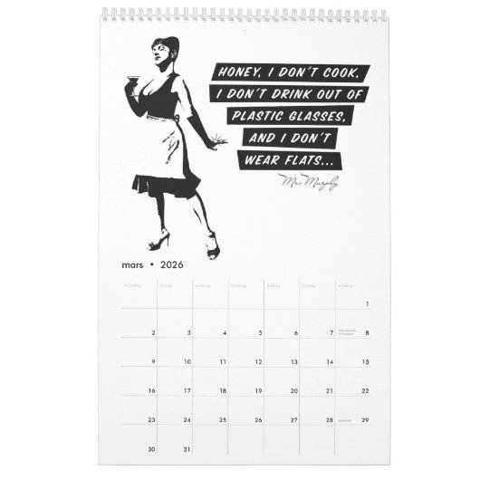 Calendar 2018  - your most fabulous year yet! kalender (Mar 2026)