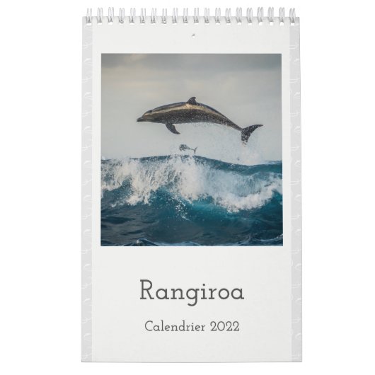 Calendar 2022 RANGIROA  Kalender (Hoes)