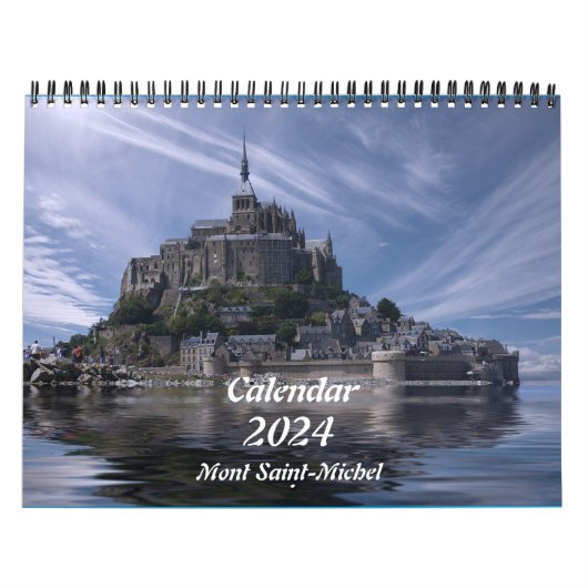 Calendar 2024 Mont Saint-Michel Kalender (Hoes)