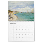 Calendar 2026 - Claude Monet - Impressionism Kalender (Mar 2027)
