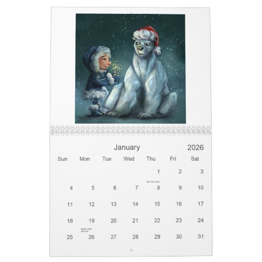 Calendar 2026 “Dance” by Monika Marzec Kalender (Jan 2026)