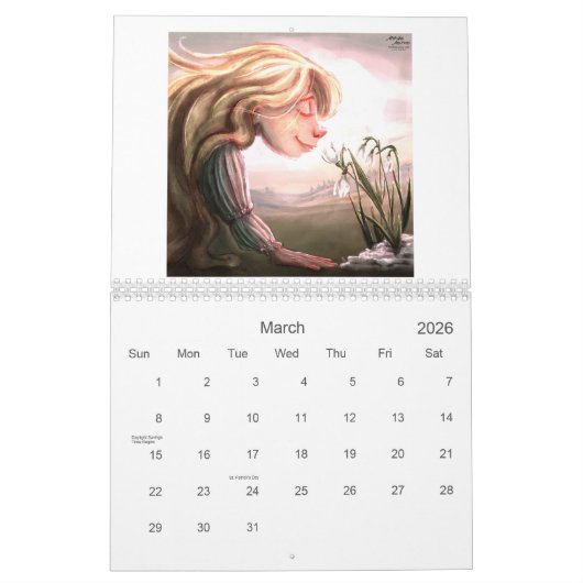 Calendar 2026 “Dance” by Monika Marzec Kalender (Mar 2026)