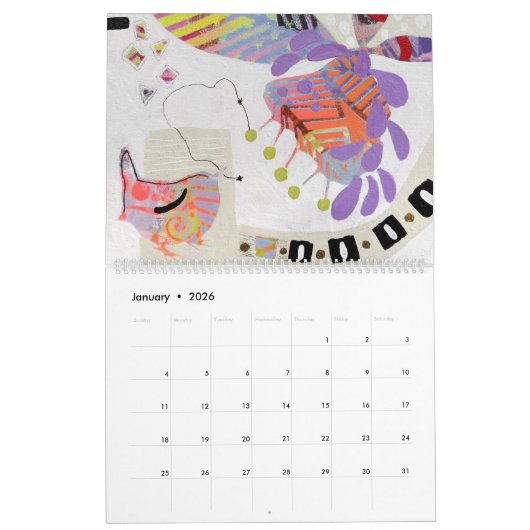 Calendar 2026 - Hide-and-seak Kalender (Jan 2026)