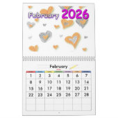 Calendar 2026 kalender (Feb 2026)