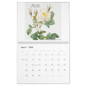 Calendar 2026 - Les Roses - P.J. Redouté  Kalender (Mar 2026)