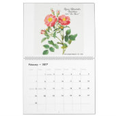 Calendar 2026 - Les Roses - P.J. Redouté Kalender (Feb 2027)