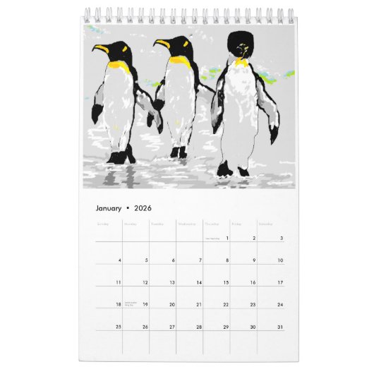 Calendar : 2026  New Beginnings Kalender (Jan 2026)